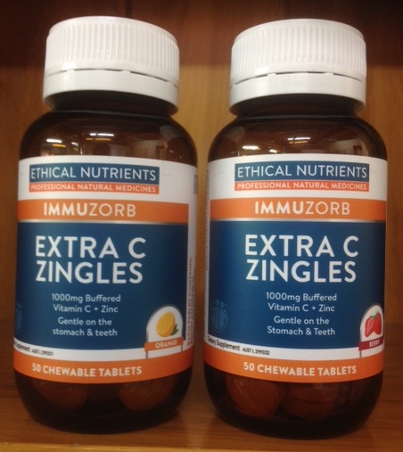 Ethical Nutrients Extra C Zingles 